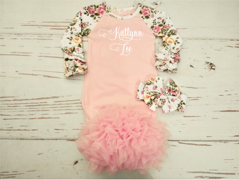 Baby Girl Personalized Gift Newborn Baby Girl Coming Home Etsy