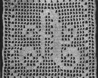 Alphabet Crochet Pattern A-Z Initials Vintage 1920s PDF (T209)