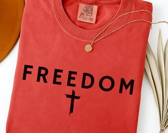 Charlie Kirk Freedom T-Shirt, Patriotic Civil Rights Shirt, Activist Graphic Tee, Freedom of Speech, Charlie Kirk Freedom, United.