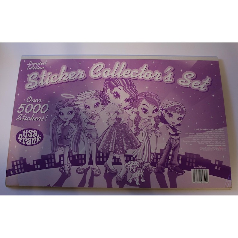 Lisa Frank 2006 Limited Edition Sticker Collector Set. Over 5000 Stickers (M) image 2
