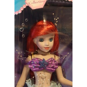 Vintage Disney Princess The Little Mermaid Special Edition Porcelain doll 2006 M image 6