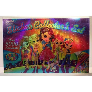 Lisa Frank 2006 Limited Edition Sticker Collector Set. Over 5000 Stickers (M) image 1