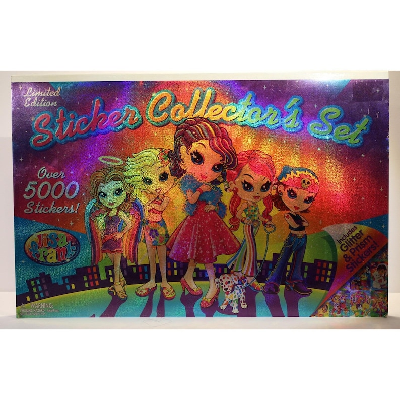 Lisa Frank 2006 Limited Edition Sticker Collector Set. Over 5000 Stickers (M) image 1