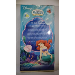 Vintage Disney Princess The Little Mermaid Special Edition Porcelain doll 2006 M image 3