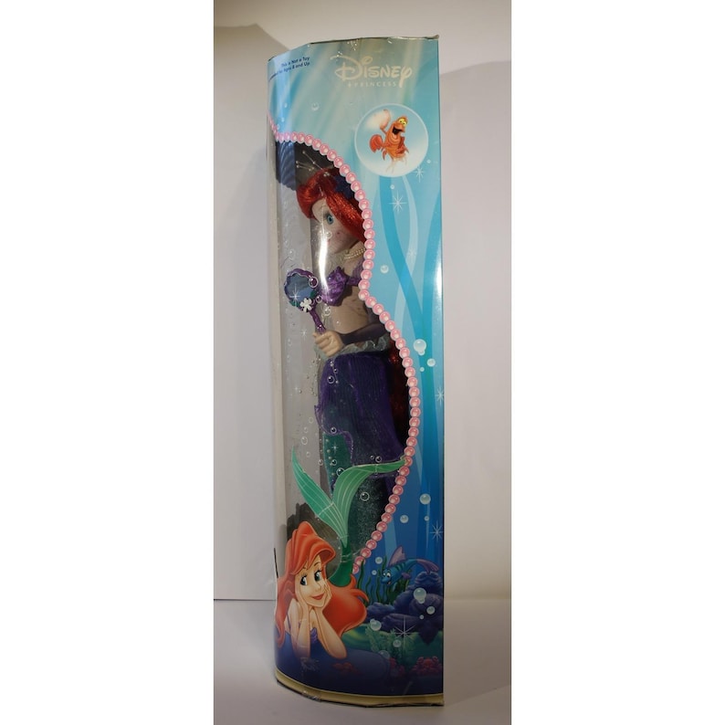 Vintage Disney Princess The Little Mermaid Special Edition Porcelain doll 2006 M image 2