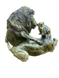 Shona Lion lovers stone  sculpture by Tendekayi T Tandi product logo