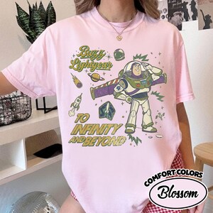 Comfort Color Disney Pixar Toy Story Buzz Lightyear To Infinity and Beyond Shirt,Buzz Lightyear Tee,Disneyland Family Matching Shirt YSYA18 image 15