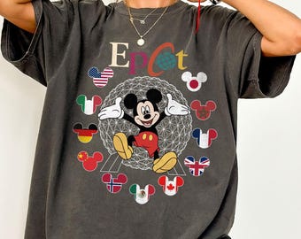 Disney Epcot World Tour Traveler Shirt, Disney Epcot World Shirt, Disneyworld Family Shirts, Disney Mickey Matching Shirt, Epcot 2026 Shirt