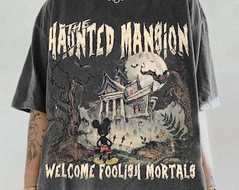 Disney Halloween Mickey Haunted Mansion Shirt, Mickey Halloween Shirt, Mickey's Not So Scary Halloween Party, Disneyland Halloween Tee