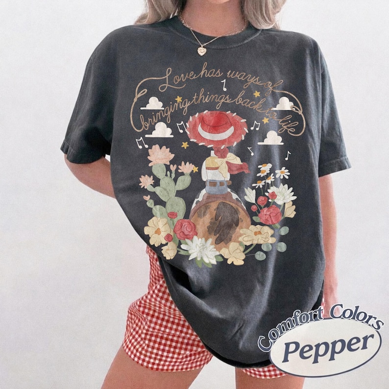 Comfort Colors Toy Story Jessie Shirt, I Knew It I Knew You Shirt, TS and Toy Story 5 Friendship Shirt, Disneyland Toy Story Family Shirts image 4