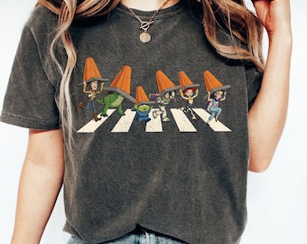 Toys Crossing Comfort Colors Shirt, Toy Story Shirt, Retro Disney Toy Story Tee, Toy Story Character Shirt, Disney Family Trip Tees