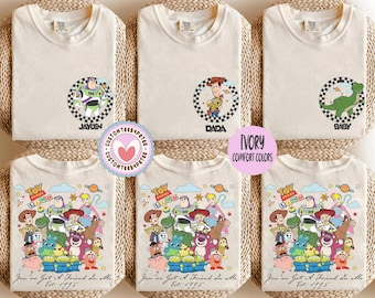 Retro You've Got A Friend In Me Shirt, Disney Toy Story Characters Shirt, Toy Story Disney Family Tee, Movie Characters Tee, Disney Gift Tee