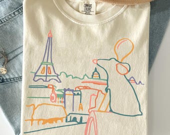 Kleiner Koch Remy Comfort Colors Shirt, lustiges Ratatouille-Koch-Shirt, nur hier für das Snack-Shirt, Pixar Ratatouille T-Shirt, Remy Shirt