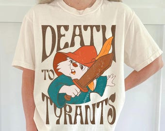 Retro Disney Robin Hood T-Shirt, Skippy Kaninchen-Tod zu Tyrants Shirts, Geburtstagsgeschenk-T-Shirt, Disneyworld-Shirt, Disneyland-Familienreise-Shirt