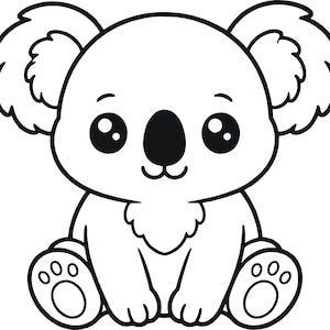 Crochet Koala Pattern PDF | Amigurumi Koala Crochet Pattern | Cute Koala Plush Toy | Australian Animal Crochet | DIY Crochet Gift