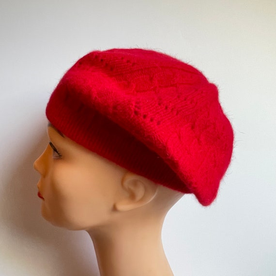 New Unworn w/ Tag Vintage Red Summit Hill Knitted… - image 3