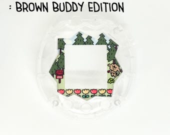 たまごっちパラダイス ユニ、ピックス フェイスプレート - 3Dムーン