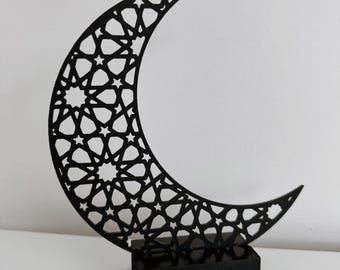 Crescent Moon Islamic Decor
