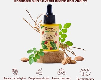 Deyga Beautifying Serum for Glowing Skin, Even Tone, Anti-Ageing & Pigmentation | Natural Face Oil
