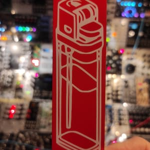 Lighter eurorack blank 8hp