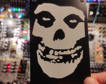 Misfits skull Eurorack blank 17hp