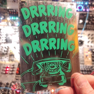 Phone dringing eurorack blank 17hp