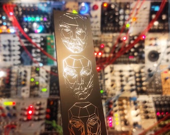 Triple Wire Head Eurorack blank 7hp