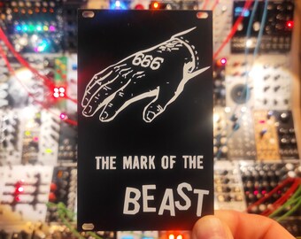 The Mark Of The Beast Eurorack Blank 16hp