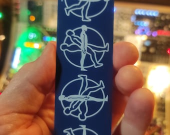 Rotating Figure eurorack blank 7hp