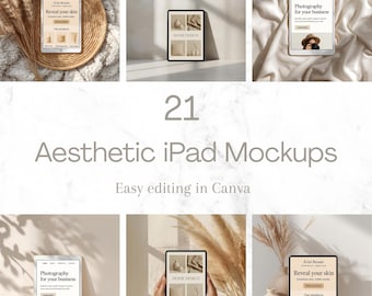 iPad Mockup Bundle | Tablet Mockups (Digital Download)