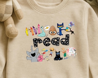 Read Children Books Sweatshirt, Funny Kids Toddler Shirt
