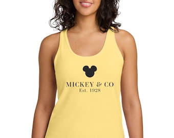 Disney Tank Top, Mickey Co Tank,  Group Tank Tops, Disneyland Girls Trip Tank Tops, Minnie Tanktop