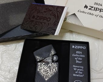 Zippo 2024 Coleccionable del año Edición limitada Nuevo en caja