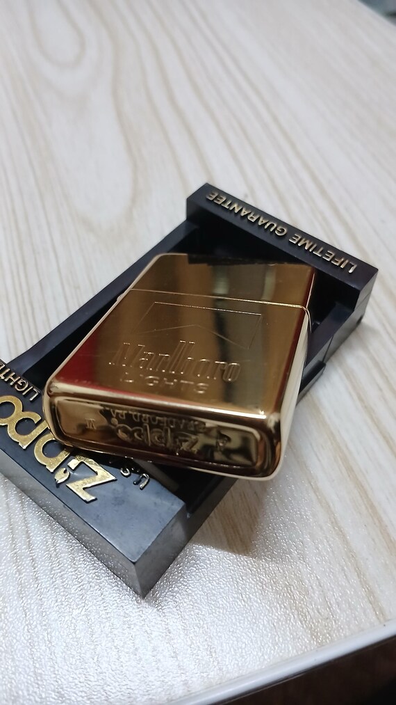 Zippo Lights Brass Unused With Box 1990 - Etsy