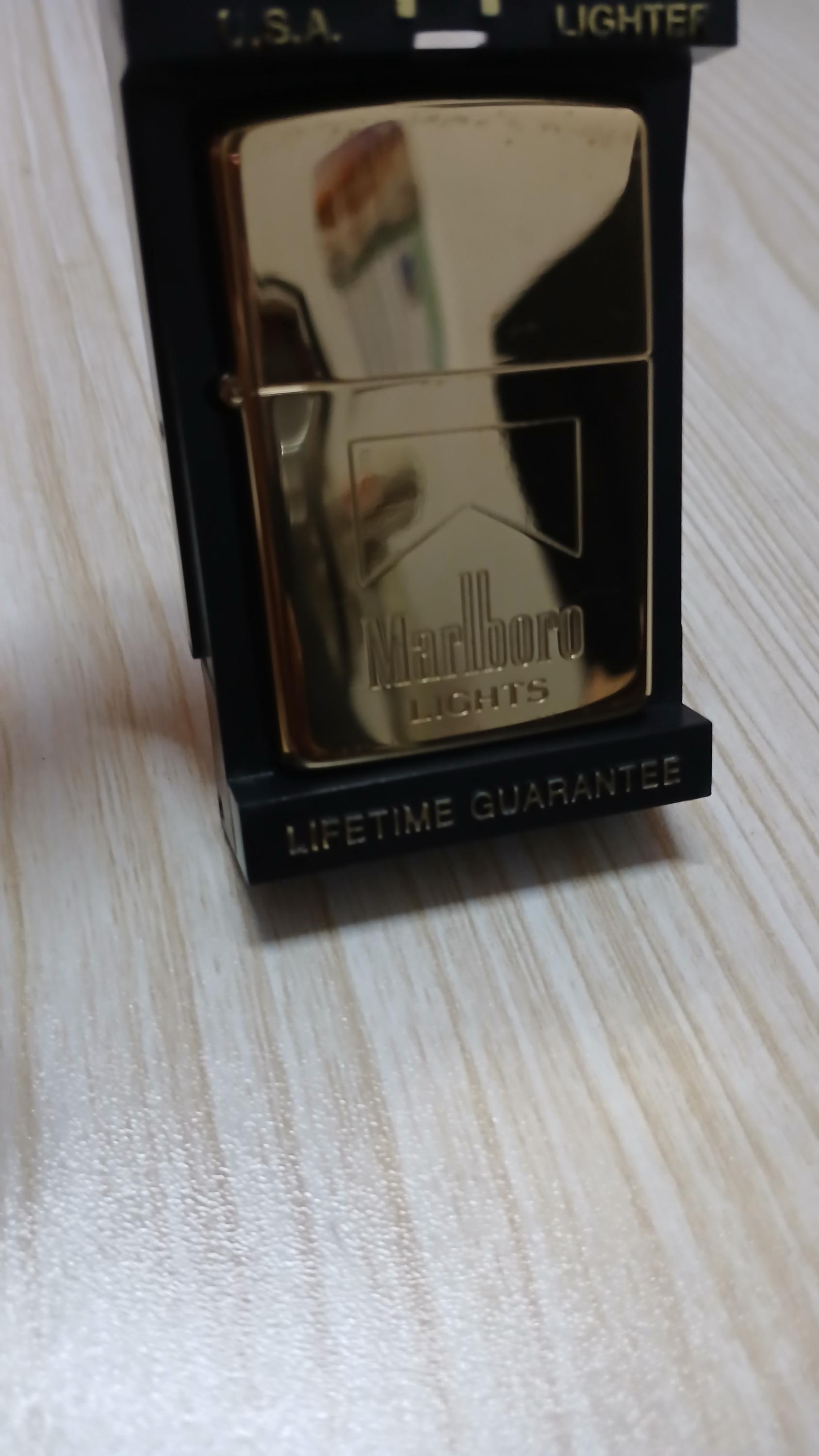 未使用 Marlboro Zippo Brass Case マルボロ ブラス ジッポー 1997年