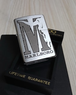 Zippo Big M Longhorn Brush Chrome Unused 02 - Etsy