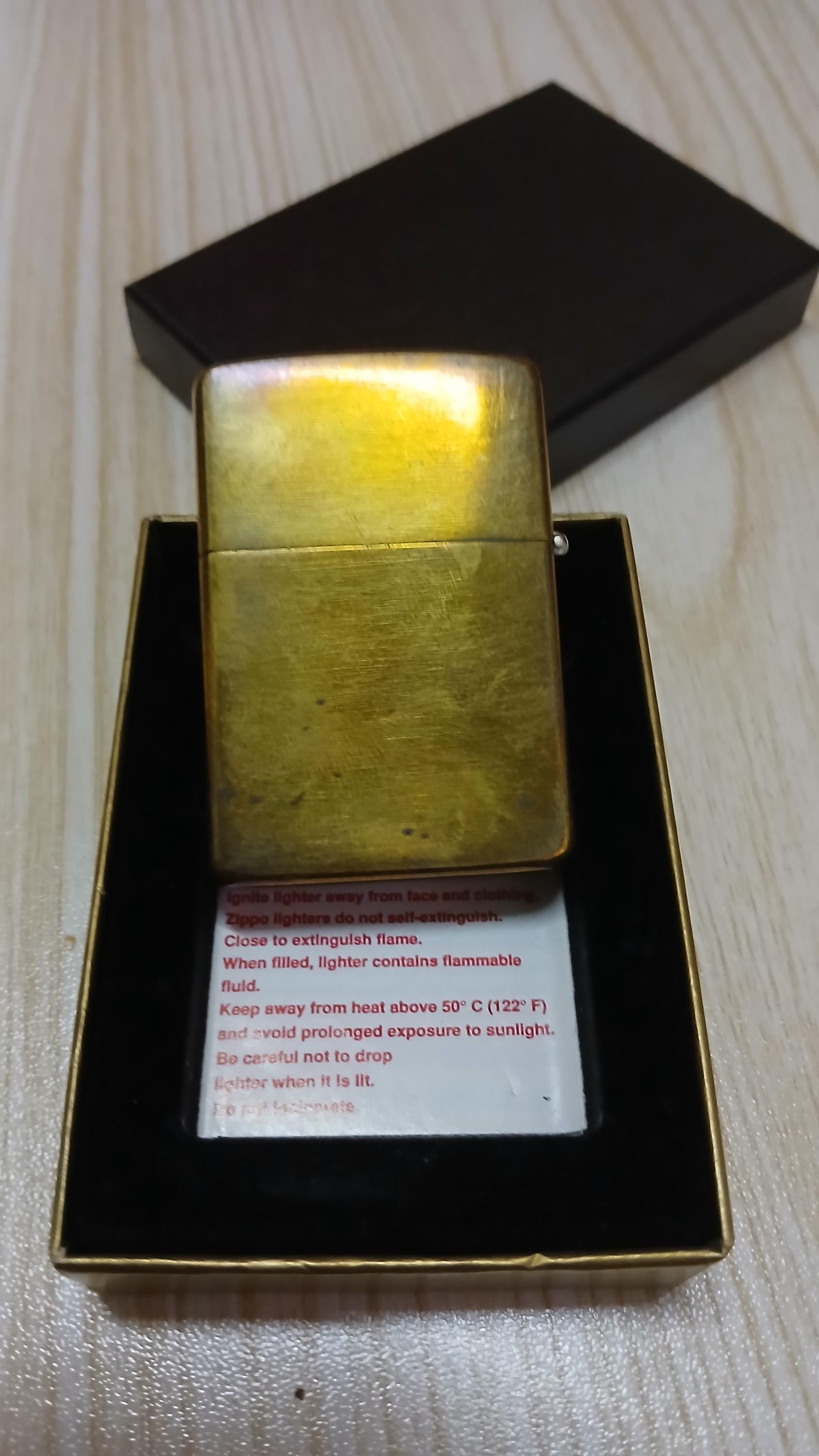 Zippo Lasso Brass Unused 1989 - Etsy
