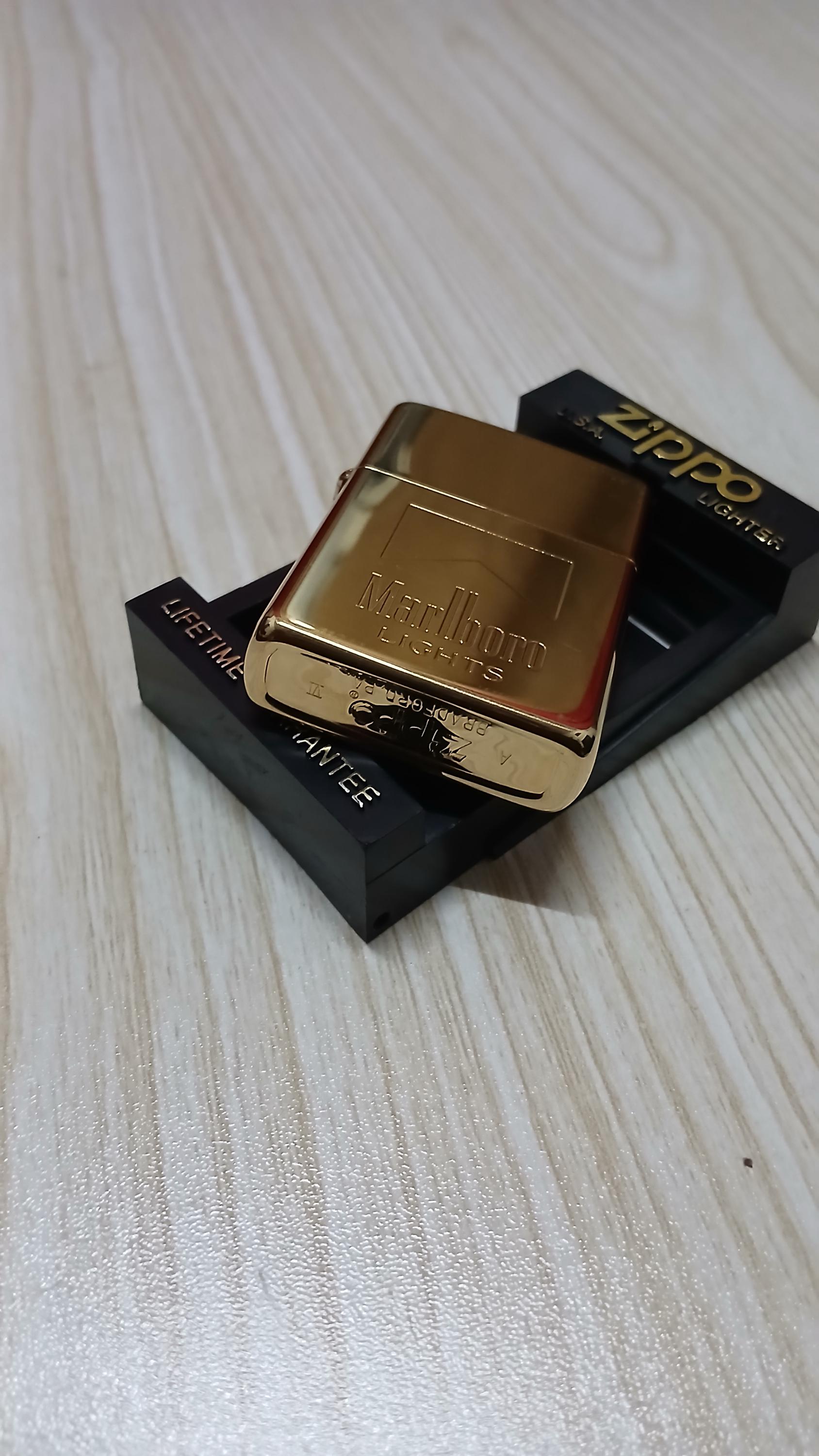 未使用 Marlboro Zippo Brass Case マルボロ ブラス ジッポー 1997年