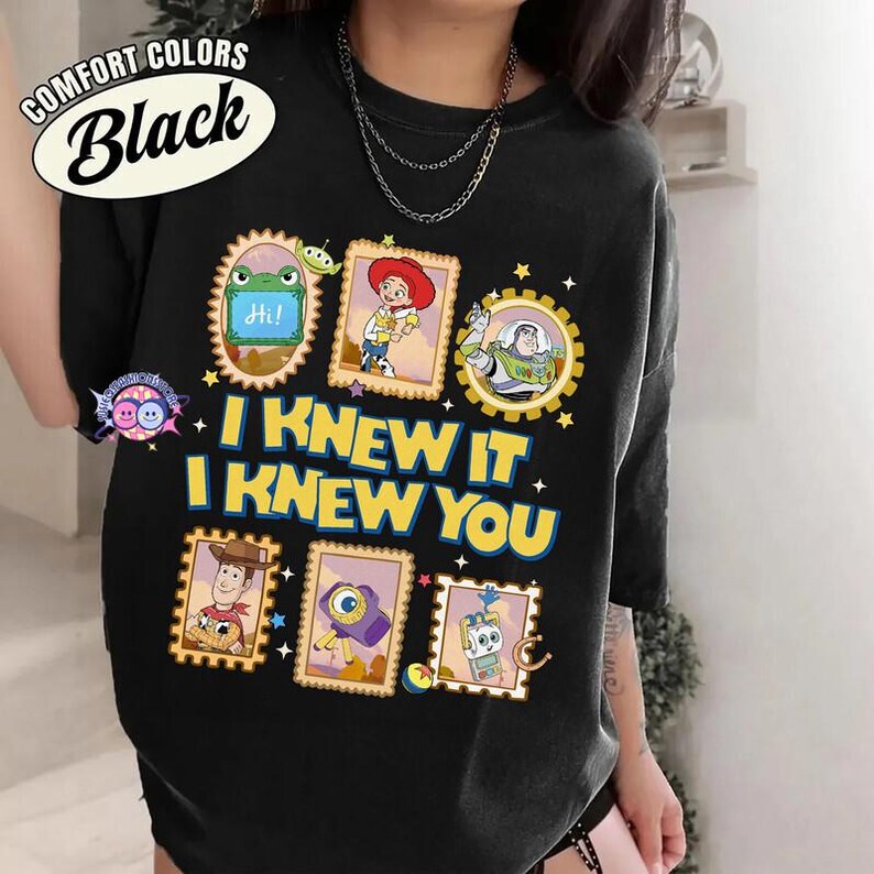 Disneyland Pixar Toy Story 5 I Knew It I Knew You Shirt, Lilypad Buzz Woody Jessie Toy Story Land You've Got a Friend In Me Shirt image 3
