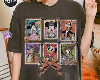 Disneyland The Haunted Mansion Halloween Shirt, Mickey & Friends Welcome Foolish Mortals Tee, Mickey's Not So Scary Halloween Party