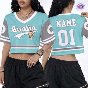 Camiseta de fútbol corta personalizada de Super Mario y Rosalina, camiseta de fútbol del Universo Épico, camiseta de Super Mario, camiseta del grupo de Mario de Disneyland imagen 1