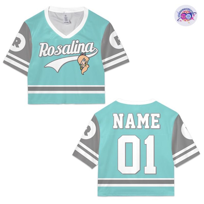 Camiseta de fútbol corta personalizada de Super Mario y Rosalina, camiseta de fútbol del Universo Épico, camiseta de Super Mario, camiseta del grupo de Mario de Disneyland imagen 2