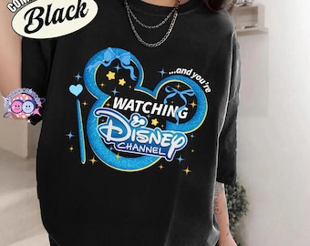 Camiseta retro con el logo de Disneyland Channel Games Classic Squad a juego, camiseta de Mickey Gaming, camiseta del equipo de Channel Games, regalo familiar de Disneyland