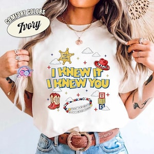 I Knew It I Knew You Were Turning 5 Shirt, Toy Story 5 Shirt, Disneyland Toy Story 5 Birthday, Toy Story Birthday Shirt image 1