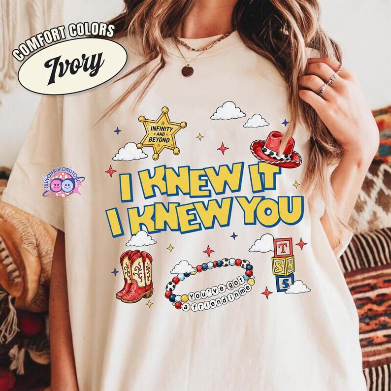 I Knew It I Knew You Were Turning 5 Shirt, Toy Story 5 Shirt, Disneyland Toy Story 5 Birthday, Toy Story Birthday Shirt image 6