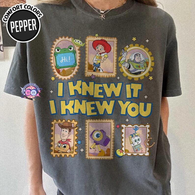 Disneyland Pixar Toy Story 5 I Knew It I Knew You Shirt, Lilypad Buzz Woody Jessie Toy Story Land You've Got a Friend In Me Shirt image 5