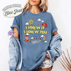 I Knew It I Knew You Were Turning 5 Shirt, Toy Story 5 Shirt, Disneyland Toy Story 5 Birthday, Toy Story Birthday Shirt image 4