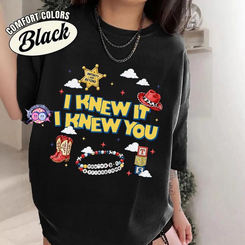 I Knew It I Knew You Were Turning 5 Shirt, Toy Story 5 Shirt, Disneyland Toy Story 5 Birthday, Toy Story Birthday Shirt image 3