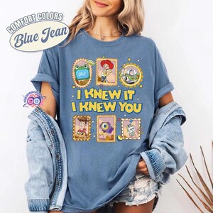 Disneyland Pixar Toy Story 5 I Knew It I Knew You Shirt, Lilypad Buzz Woody Jessie Toy Story Land You've Got a Friend In Me Shirt image 4