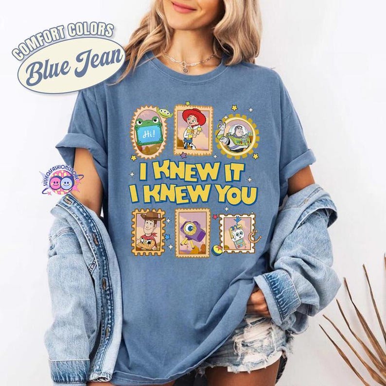 Disneyland Pixar Toy Story 5 I Knew It I Knew You Shirt, Lilypad Buzz Woody Jessie Toy Story Land You've Got a Friend In Me Shirt image 4